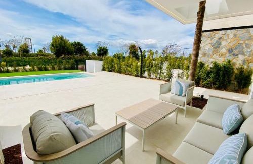 Torre-Pacheco Villa | LUXURY VILLA ROMERO WITH PRIVATE HEATED POOL at SANTA ROSALIA RESORT by PREMIUM SPAIN PROPERTIES