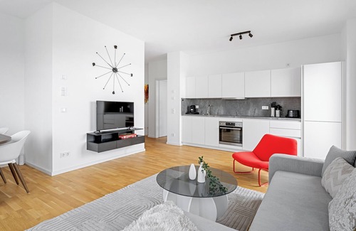 Boeblingen Apartamento | Luxus 3-Room Apart. HANSEN I Centre I Family I Balcony I Panzer Kaserne IParking