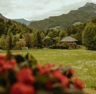 Saint-Jean-de-Sixt Chalet De Esquí | Magnifique ferme ancienne datant de 1877