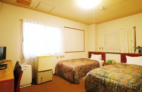 Uwamachi Hotel | Main building Twin room Room only Checkin until / Fukushima Fukushima
