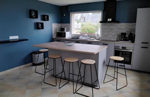 Huisnes-sur-Mer Casa | Maison 8 personnes vue sur le Mont Saint Michel