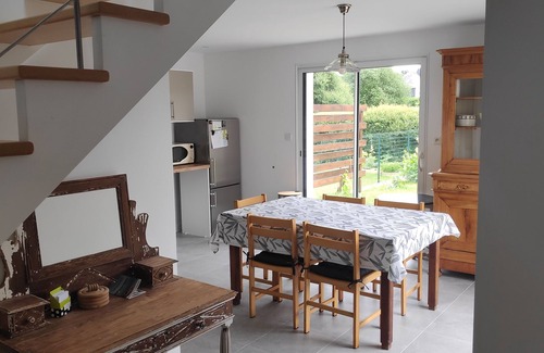 Muzillac Casa | Maison Bourg Muzillac, 3 Chambres, Grande Terrasse au Sud, à 10 min des Plages