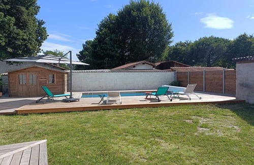 Biganos Casa | Maison de Charme Avec Piscine-biganos