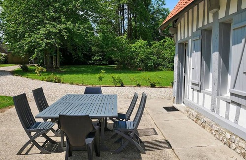 Luneray Casa | Norman house Luneray cerca del mar y la ruta del ciclo (carril bici)