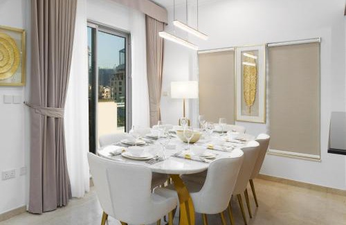 Dubai Marina Apartamento | Maison Privee - Exclusive Duplex Villa with Panoramic Terrace Overlooking Burj Khalifa