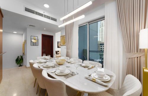 Dubai Marina Apartamento | Maison Privee - Exclusive Duplex Villa with Panoramic Terrace Overlooking Burj Khalifa