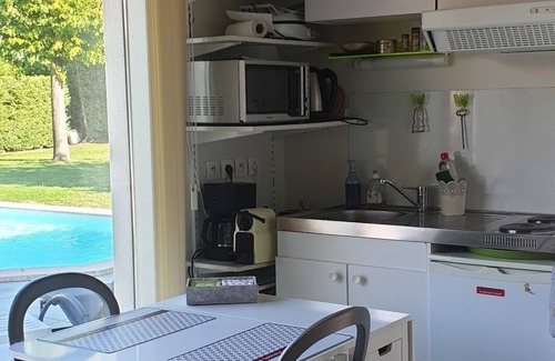 Bruguieres Apartamento | MAISONNETTE-STUDIO 2 PERSONAS EN JARDÍN - TOULOUSE