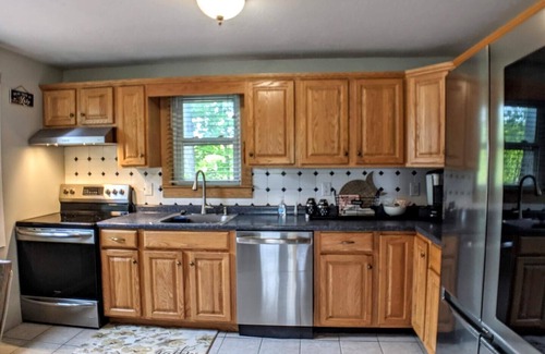 Lochmere Casa | Makin' Memories with beach access and dock on Silver Lake!