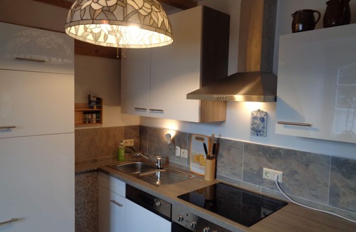 Vierkirchen Apartamento | Mansión en el castillo con foso