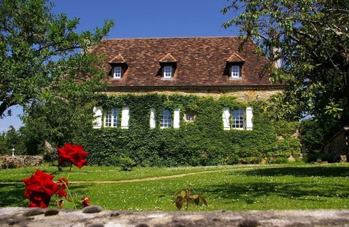 Saint-Julien-de-Lampon Casa | Manor Rectory16th,5*Heated pool, Air Cdg,1ha Park, Not overlooked,10mnDord Valey
