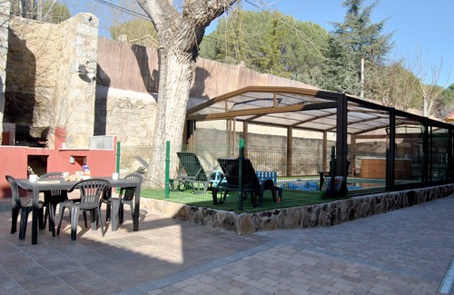 Collado Mediano Casa | MANSION DELUXE VILLA ALEJANDRA CON PISCINA Y JACUZZI CUBIERTAS EN PLENA SIERRA