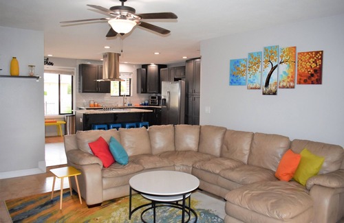 Bouvet Island Casa | Mansion- Pool, Spa, Game Room, Casita, Fire Table, Lake View