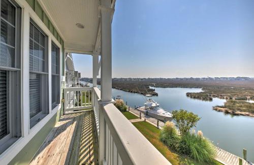 Manteo Casa | Manteo Waterfront Resort Home with 30-Ft Dock!