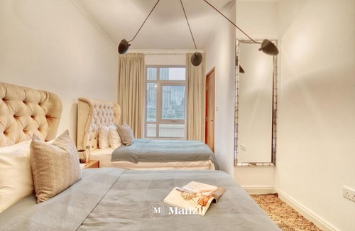 Downtown Dubai Villa | Manzil life - Lavish Duplex 3BR in Downtown with Dubai Fountain and Burj Khalifa Views