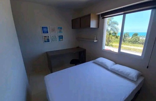 Vila Nova Apartamento | Maravilhoso Apartamento Vista Para o mar em Imbituba.tem Piscina, Churrasqueira