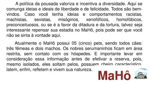 Tiradentes Casa | Maravilhoso Hotel (MaHô)