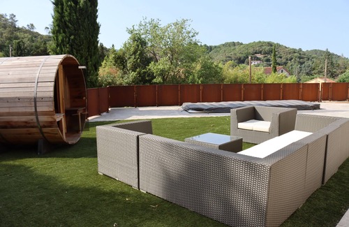 Saint-Jean-du-Pin Villa | Mas du Dragon - 8 people swimming pool