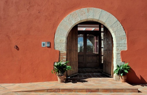 Banyeres del Penedés Cabaña | Masia Casa Roja para 5 personas