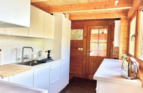 Saint-Jean-de-Sixt Chalet De Esquí | Mazot Xel-Ha: Wooden chalet: Sauna, Jacuzzi, Wifi, South-facing terrace, all comforts...