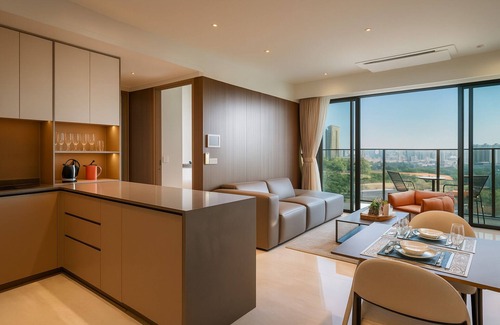 Thu Thiem Apartamento | Metropole Luxury Riverside Apartment