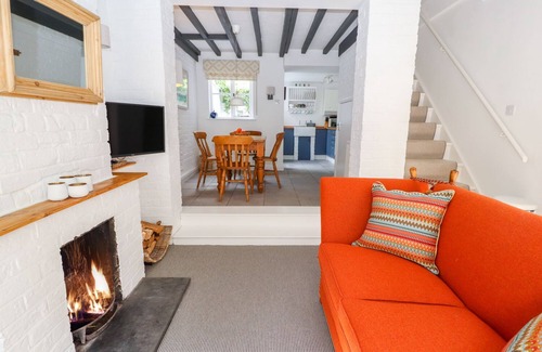 Malpas Cabaña | CASA EN MINNOW, admite mascotas, con chimenea en Malpas, Ref 992594