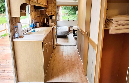 Bad Mergentheim Apartamento | Mobile home Pionier, 2 bedrooms, terrace, max. 2 adults and 2 children