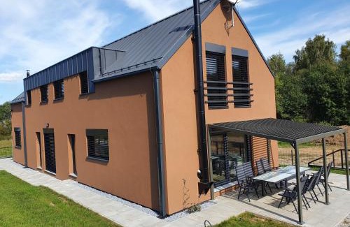 Cerna V Posumavi Apartamento | Moderní byt v Relax Vila Lipno u pláže Windy Point