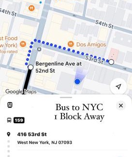 West New York Apartamento | Modern 2BR Comfort for 5 People - 20 Mins to NYC