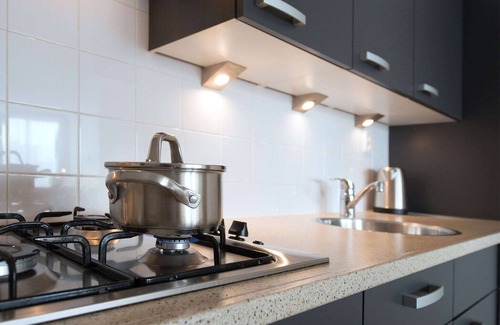 Vissershaven Apartamento | Apartamento moderno a poca distancia de la playa