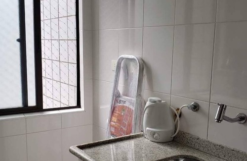 Jardim Tejereba Apartamento | Apto moderno. Frente al mar. Cala. Al lado de las Pitangueiras.