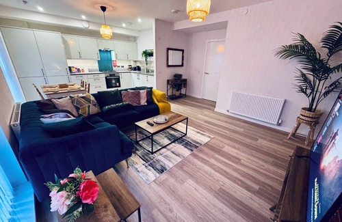 Glasgow Apartamento | Modern Flat in Glasgow City | Free Parking & WiFi