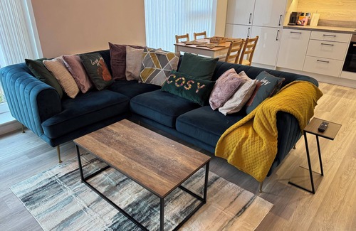 Glasgow Apartamento | Modern Flat in Glasgow City | Free Parking & WiFi