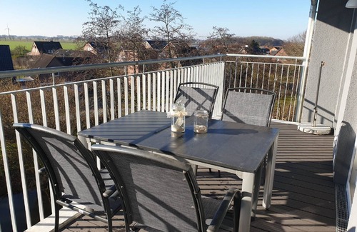 Schillig Apartamento | Modern, high-quality vacation apartment, sauna, large balcony, close to the beach