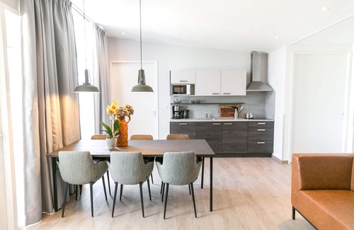 's-Gravenzande Casa | Moderna casa de vacaciones con jardín de invierno