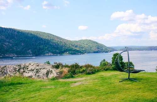Frogn Cabaña | Modern Sleeps 14 w/ Panoramic Fjord-view, Petsok