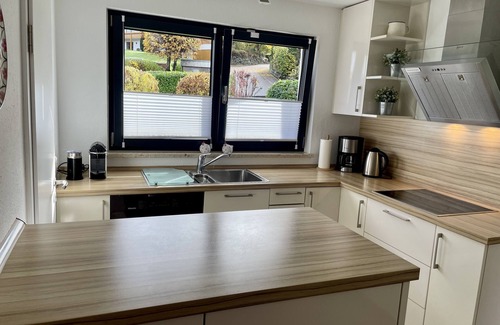 Weiler-Simmerberg Condominio | Modern, sunny, large apartment (120sqm), between Oberstaufen and Lake Constance