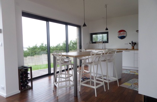 Landeda Casa | Villa moderna con impresionantes vistas al mar, piscina, Jaccuzi.