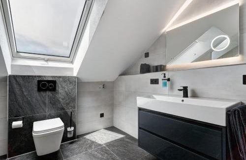 Rheinau Apartamento | Moderne offene Dachgeschoßwohnung