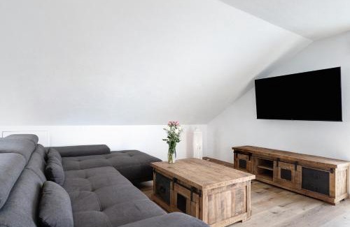 Rheinau Apartamento | Moderne offene Dachgeschoßwohnung