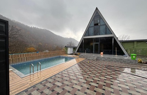 Gabala Chalet De Esquí | Mono House Qabala Vendam A frame