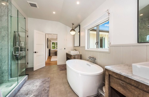 Montecito Villa | Montecito Summer Resort Estate Pool, Koi Pond