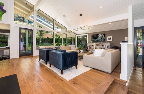 Montecito Villa | Montecito Summer Resort Estate Pool, Koi Pond