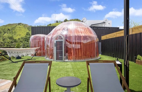 Pinales Apartamento | Moon Igloo | Unique Escape w/ private-Heated Pool