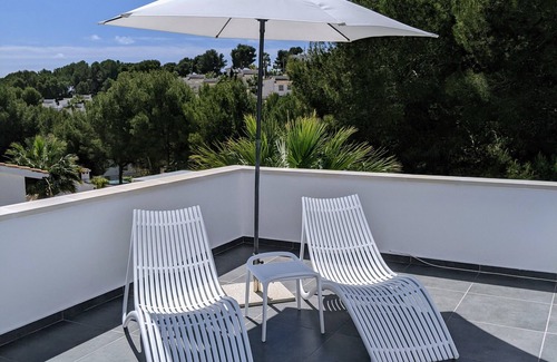Arnella Villa | Alquiler de chalet en Moraira, El Portet con piscina compartida, Paseos, Playa cercana