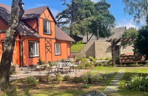 Bigaunciems Casa | More Holiday Cottage M, 85 meters to the beach with large garden