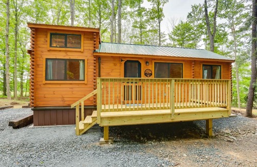 Cowanesque Casa | Mtn-View Middlebury Center Cabin Deck and Grill!