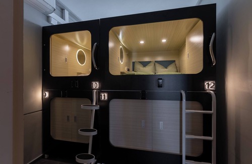 Sankt Alban Hotel | Mue Cubes - Capsule Hotel