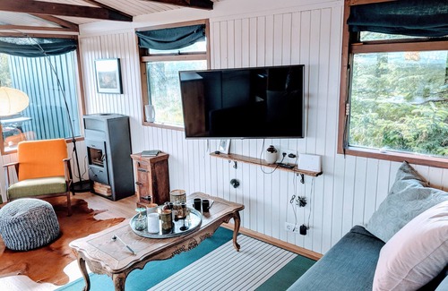 Borgarnes Cabina | Múlakot 3 - Acogedora cabaña con sauna y vista panorámica desde la sala de estar
