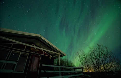 Borgarnes Cabina | Múlakot 5 - Acogedora cabaña, contempla las increíbles vistas desde el porche