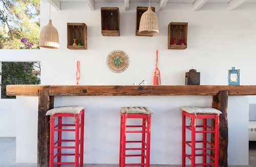 Sant Antoni de Portmany Villa | Villa en San Antonio con 6 habitaciones, capacidad 12